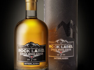 Swiss Mountain Single Malt Whisky «ROCK LABEL » lanciert