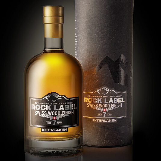 Swiss Mountain Single Malt Whisky «ROCK LABEL » lanciert