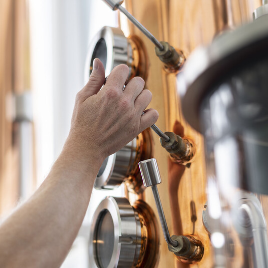 Distilleria Marzadro zu Besuch. 