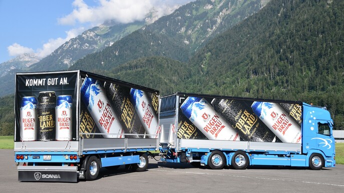 Lastwagen Rubin & Morger