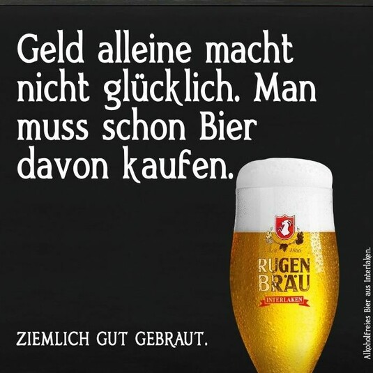 Mittwoch = Tag der Bierweisheit.