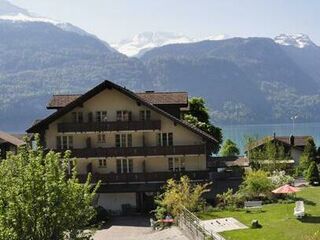 Rugenbräu is served at the Brienzerburli!