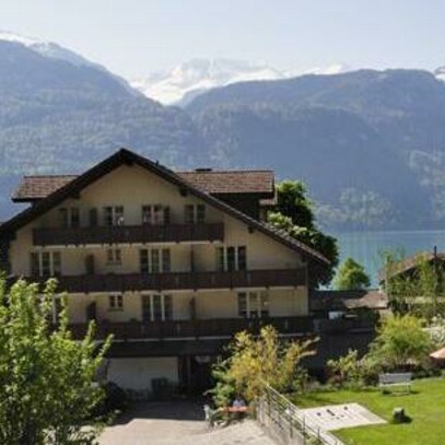 Rugenbräu is served at the Brienzerburli!