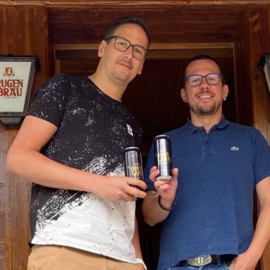 Michael Künzi with Pascal Fiechter