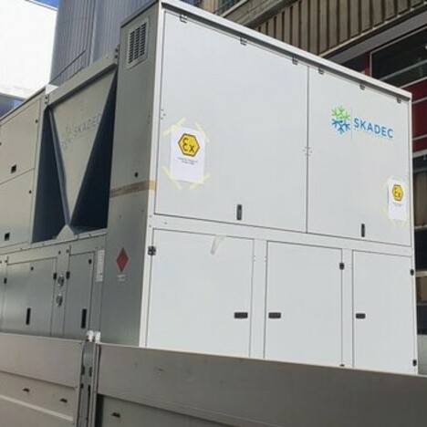 Schön gekühltes Bier! 