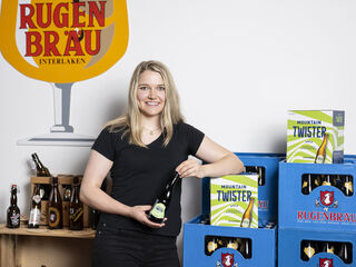 Katja Grossmann fährt mit Mountain Twister