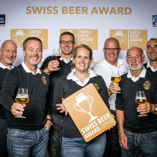 Rugenbräu AG holt drei Auszeichnungen am Swiss Beer Award