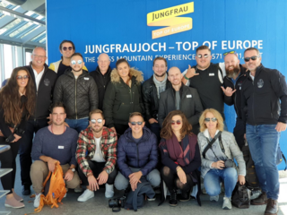 Bartender Event auf dem Jungfraujoch mit der Rugen Distillery