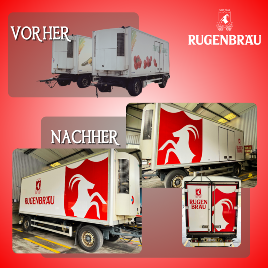 Vorher / Nachher - neuer Anhänger 