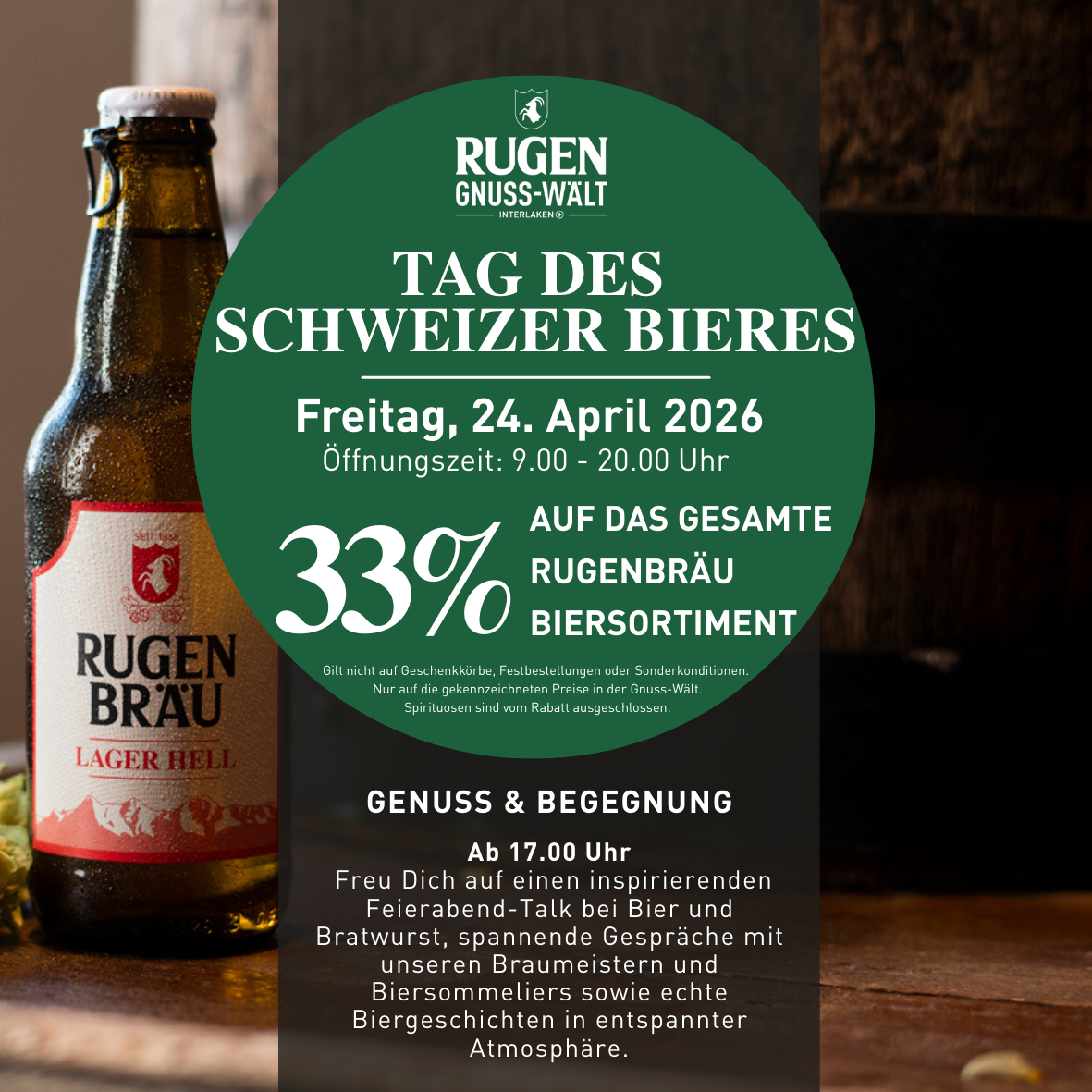 Tag des Schweizer Bieres 