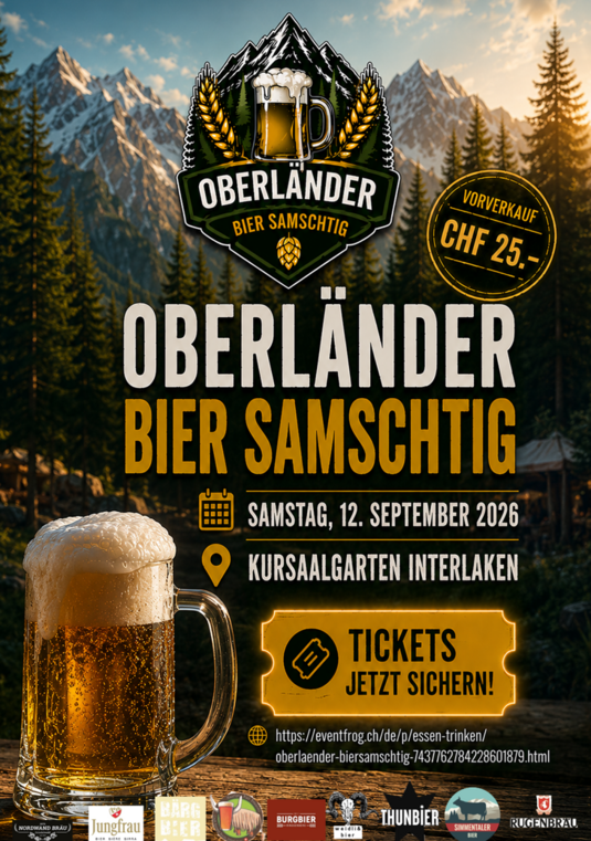 Flyer Bier Samschtig