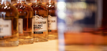 Le Swiss Mountain Whisky dans le rugen Gnuss-Wält