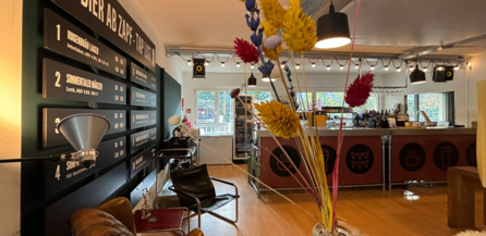 Bier Flaschen in der Produktion